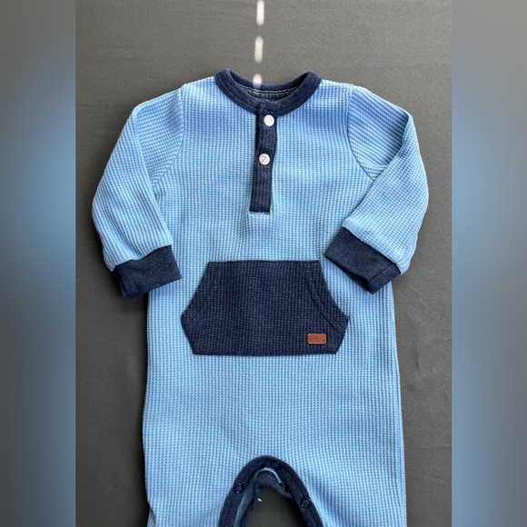 7 for all mankind baby romper footie and jeans size 0-3M - Picture 7 of 10